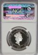 Ngc Pf69 2012 Niue Year Of Dragon $2 Lunar Colorized Silver 1/2oz Zealand Ag Australia & Oceania photo 1