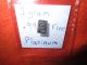 Platinum Bar - 1 Gram.  9995 Pure Platinum - Brilliant & Platinum photo 1