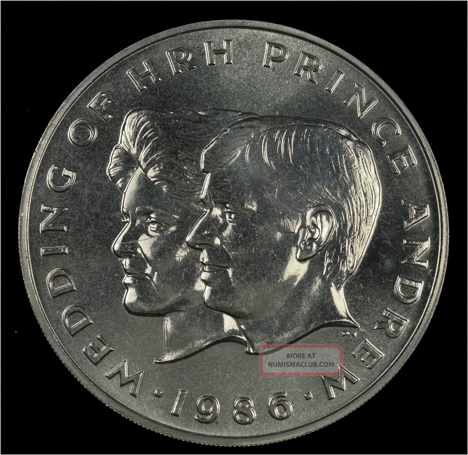Samoa Tala 1986 Prince Andrew And Sarah Ferguson S Marriage Crown Coin