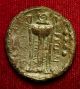 Rhegion Bruttium Italy Apollo And Artemis Ae 24mm Avf/vf Coins: Ancient photo 1