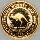 1989 Australia Nugget Proof 1/20 Ounce.  9999 Gold With Red Kangaroo In Capsule Australia photo 1