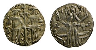 39: Medieval Europe: Bulgaria:ivan Alexander& Michael Asen - 1331 Silver Coin photo