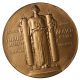 Herbert Hoover Inaugurated 1929 U.  S.  Bronze Medal By J.  R.  Sinnock Exonumia photo 1