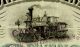 Stock Certificate Peoria Decatur & Evansville Railway Co 100 Shares Capital 1888 Transportation photo 1