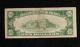 Series 1934 $10 Federal Reserve Note - Light Green Seal F/vf - Small Size Notes photo 1