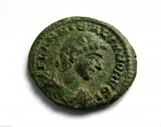 Circa.  50 - 300 A.  D British Found Unresearched Roman Period Provincial Ae 18 Coin photo