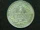 1893 Uruguay 1 Peso Silver Coin.  Actual Images. South America photo 3