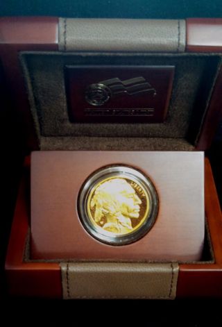 2013 - W American Buffalo 1 Oz Gold Proof Coin - $50 photo