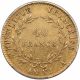 An Xi - A 40 Francs Gold Coin - Napoleon,  