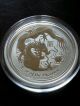 2012 1/2 Oz Australian Silver Year Of The Dragon Coin Bu Coins: World photo 1