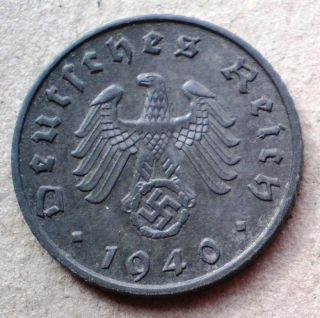 Germany,  Third Reich 5 Reichspfennig,  1940, photo