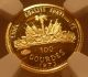 Haiti 1973 Gold 100 Gourdes Ngc Pf - 70 Uc Christopher Columbus Coins: World photo 2