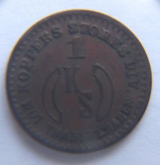 Koppers Stores Div 1 Ky Or Wv Orco Coal Mining Scrip Trade Token 1930 ' S [d13 photo