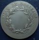 Silver / Pretty French Solid Silver Medal By Daniel - Dupuis & H.  Dubois Exonumia photo 1
