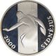 2000 Lithuania Silver 50 Litu,  Summer Olympics - Discus,  Proof W/ Box/coa Europe photo 1