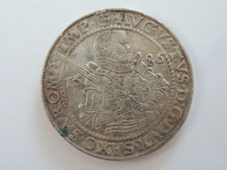 1586 August I Silver Taler,  Saxony photo