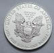 2009 American Silver Eagle Dollar 1 Oz Fine Silver Uncirculated, Silver photo 1