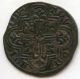 France: Medieval Token.  King Under Canopy Type.  1326 - 1350.  Philip V.  Rare. Coins: Medieval photo 1