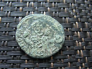 Theophilus 829 - 842 Ad Follis Constantinople Ancient Byzantine Coin photo