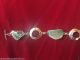 Ancient Roman Glass 925 Sterling Silver Bracelet 2000 Yrs.  Old From The Holy Land Coins: Ancient photo 1