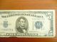 Silver Certificate Five Dollar $5 Bill Blue Seal 1934 - D Circulated Small Size Notes photo 1