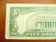 Silver Certificate Five Dollar $5 Bill Blue Seal 1934 - D Circulated Small Size Notes photo 5