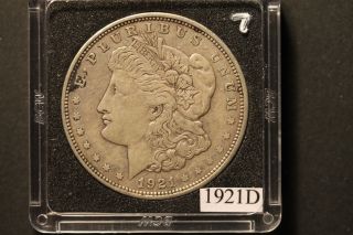 1921d Morgan Silver Dollar photo