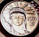 2000 1/10 Oz Platinum American Eagle Coin Brilliant Uncirculated Shipp Platinum photo 1