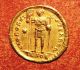 Roman Gold Solidus Minted 425ad At Thessalonica,  Theodosius Ii,  Ships To Us Only Coins: Ancient photo 1