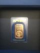 1 Oz Apmex Gold Bar In Tamper Evident Packaging -.  9999 Fine Gold Gold photo 1