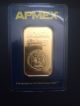 1 Oz Apmex Gold Bar In Tamper Evident Packaging -.  9999 Fine Gold Gold photo 3