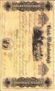 Bank Of Wadesborough,  North Carolina Capital Stock Certificate 1852 Stocks & Bonds, Scripophily photo 4