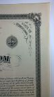 Peach Bottom Railroad,  $100 Bond Certificate,  Pennsylvania 1882 Transportation photo 10