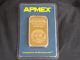 1 Oz Apmex Gold Bar.  9999 Fine - Packaging Gold photo 2
