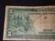 1914 Five Dollar Federal Reserve Note $5 Blue Seal Large Currency Richmond Large Size Notes photo 6
