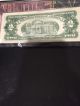 1963 $2 Dollar Bill Red Seal Crisp Gem In Plastic Wallet Limitted Small Size Notes photo 2