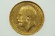 1918 P Gold Full Sovereign George V In Very Fine Plus Australia photo 2