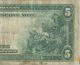 1914 $5 Dollar Bill Federal Reserve Note Large Size Notes photo 5