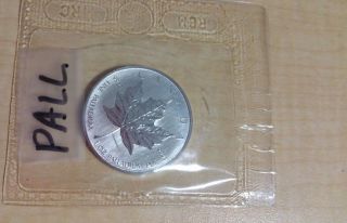 2005 Canada $50 Palladium Maple Leaf Coin,  1.  0 Troy Ounce Bullion photo