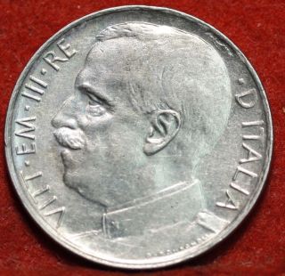 Uncirculated 1921 Italy 50 Centesimi Foreign Coin S/h photo