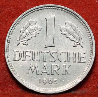 Uncirculated 1963 - F Germany 1 Mark Foreign Coin S/h photo
