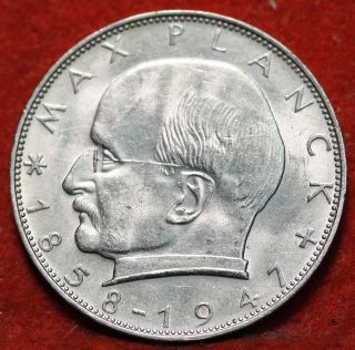 Circulated 1964 - D Germany 2 Mark Foreign Coin S/h photo