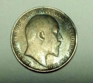 Great Britain 1905 Sixpence Silver Coin. . . . .  53018 photo