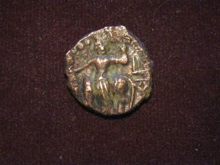 Kushan/indo Greek Bronze Coin photo