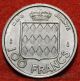 Circulated 1956 Monaco 100 Francs Km134 Foreign Coin S/h Europe photo 1