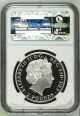 2013 Ngc Pf 70 Great Britannia Silver £2pnd 1 Oz Bullion Coin Ucam Er/flag Label UK (Great Britain) photo 1