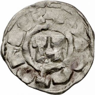 Lucca Italy Enrico Iii - V Silver Denaro Heinrich Iii - V Medieval Coin Biaggi 1058 photo