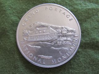 Grand Portage National Monument Perseverance Medal Lake Superior Mn Hall Park photo