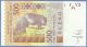 Unc West African States 500 Francs - Guinea Bissau 2013 (p - 919s) Scarce 
