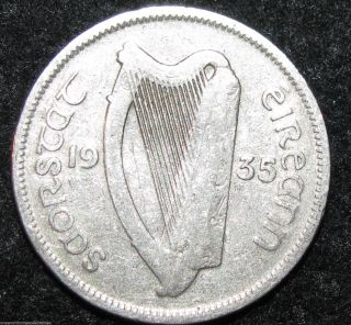 Ireland 6 Pence 1935 Europe World Coin (combine S&h) Bin - 1019 photo